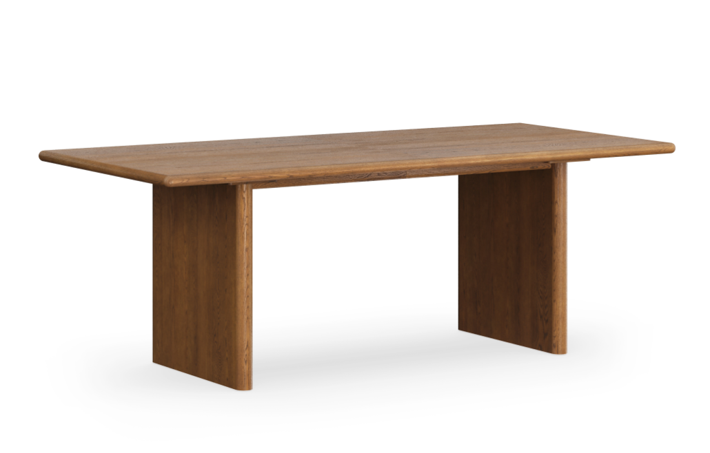 Smoked Oak Dining Table