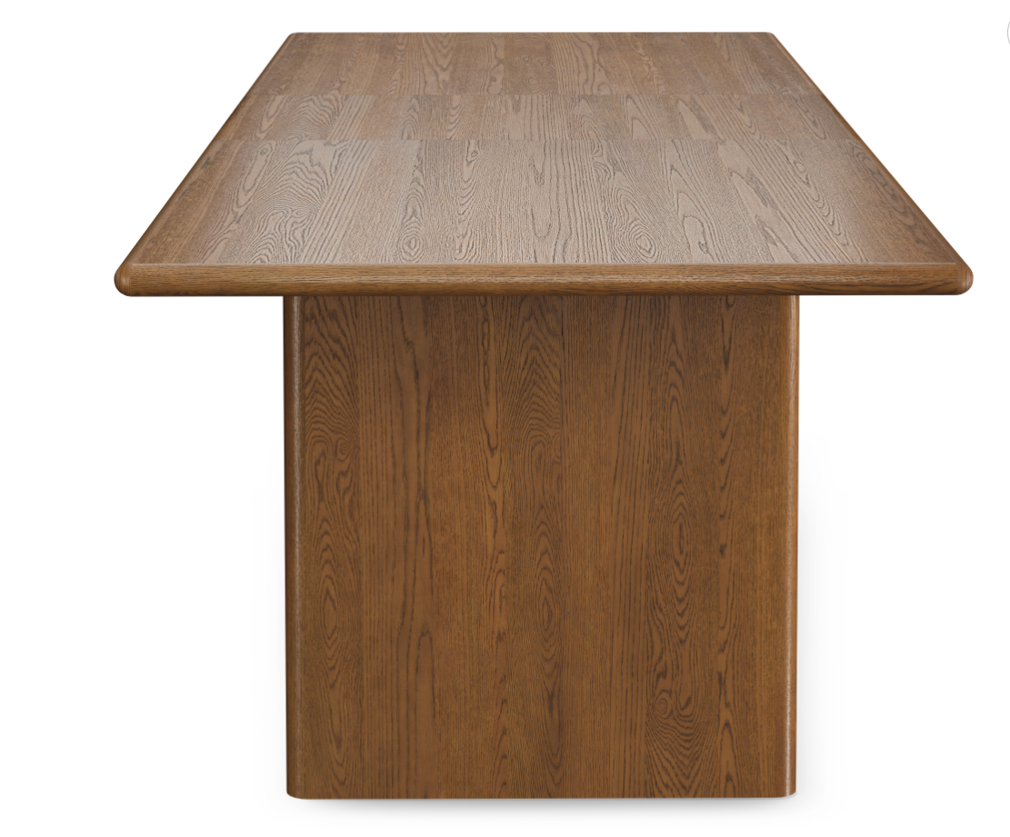 Smoked Oak Dining Table