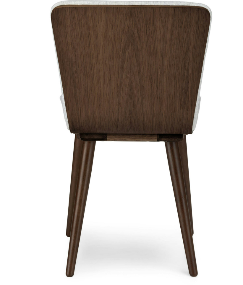 Dining Chair -Walnut and Mist gray