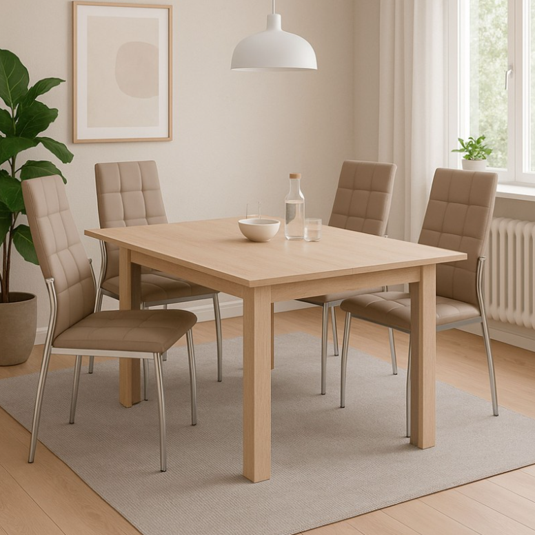 Modern rectangular dining table