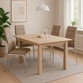 Modern rectangular dining table