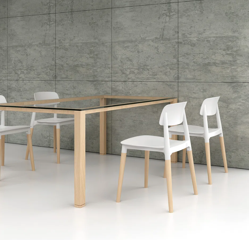 Wooden seat Dining Chair