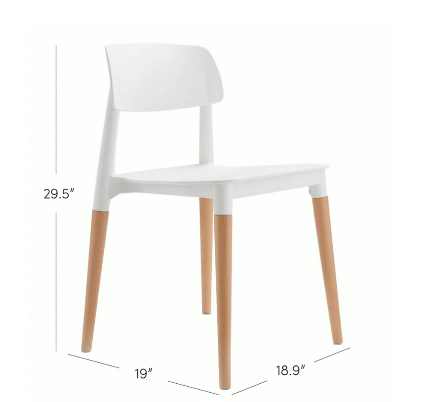 Wooden seat Dining Chair