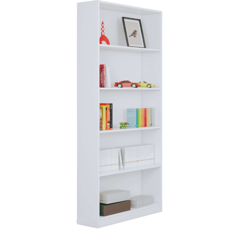 Minimal White Bookcase