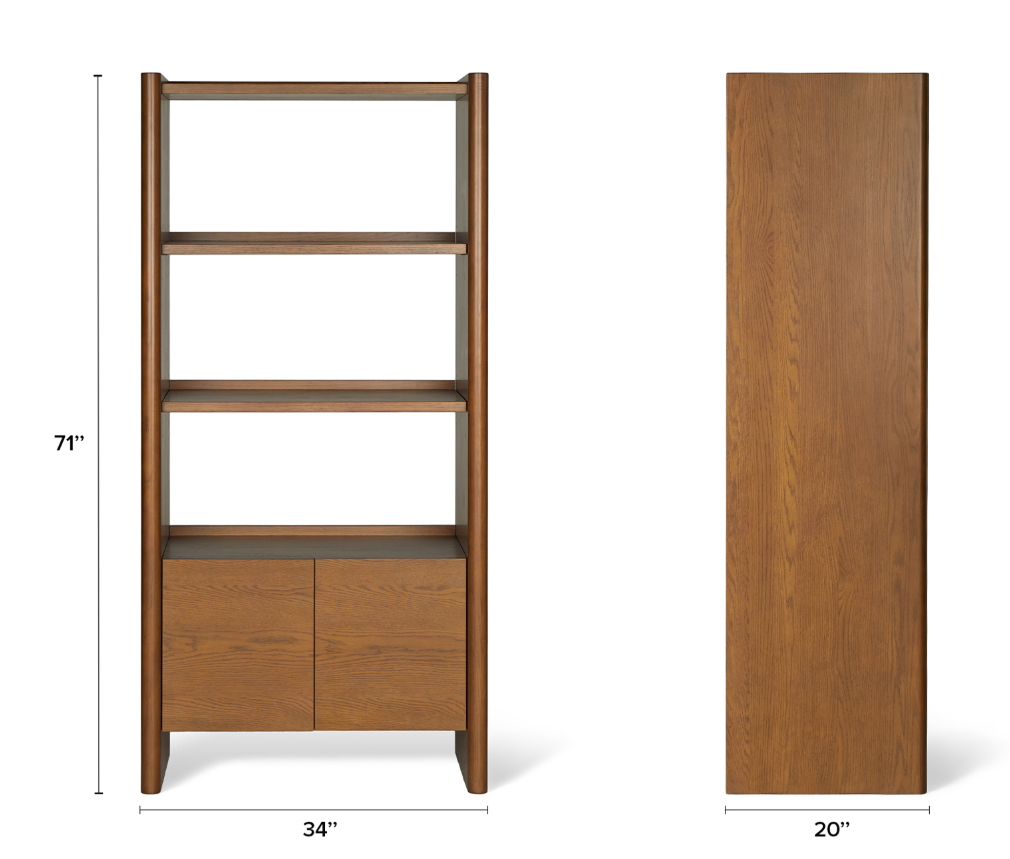 Bookcase with Storage